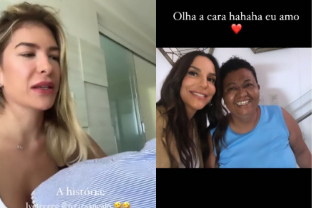 Jornal Correio Ivete Sangalo Visita Lore E Leo Santana E Choca