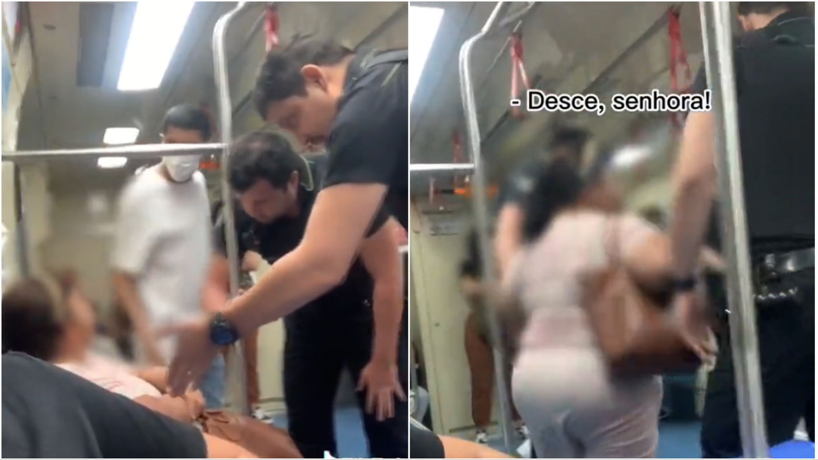 Jornal Correio Mulher é retirada de vagão do Metrô em São Paulo por