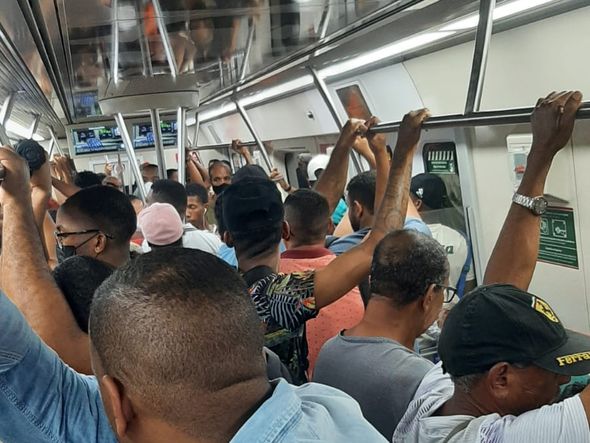 Jornal Correio Furto de cabos causa lentidão na Linha 2 do metrô de