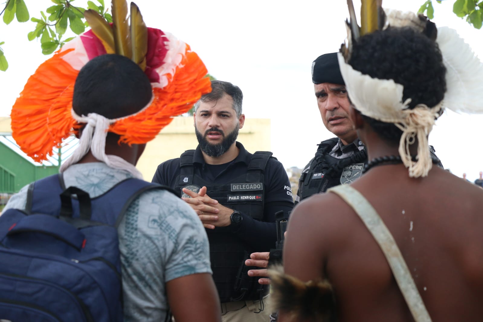 Jornal Correio For A Tarefa Da Ssp Chega A Aldeia Ind Gena Em Que