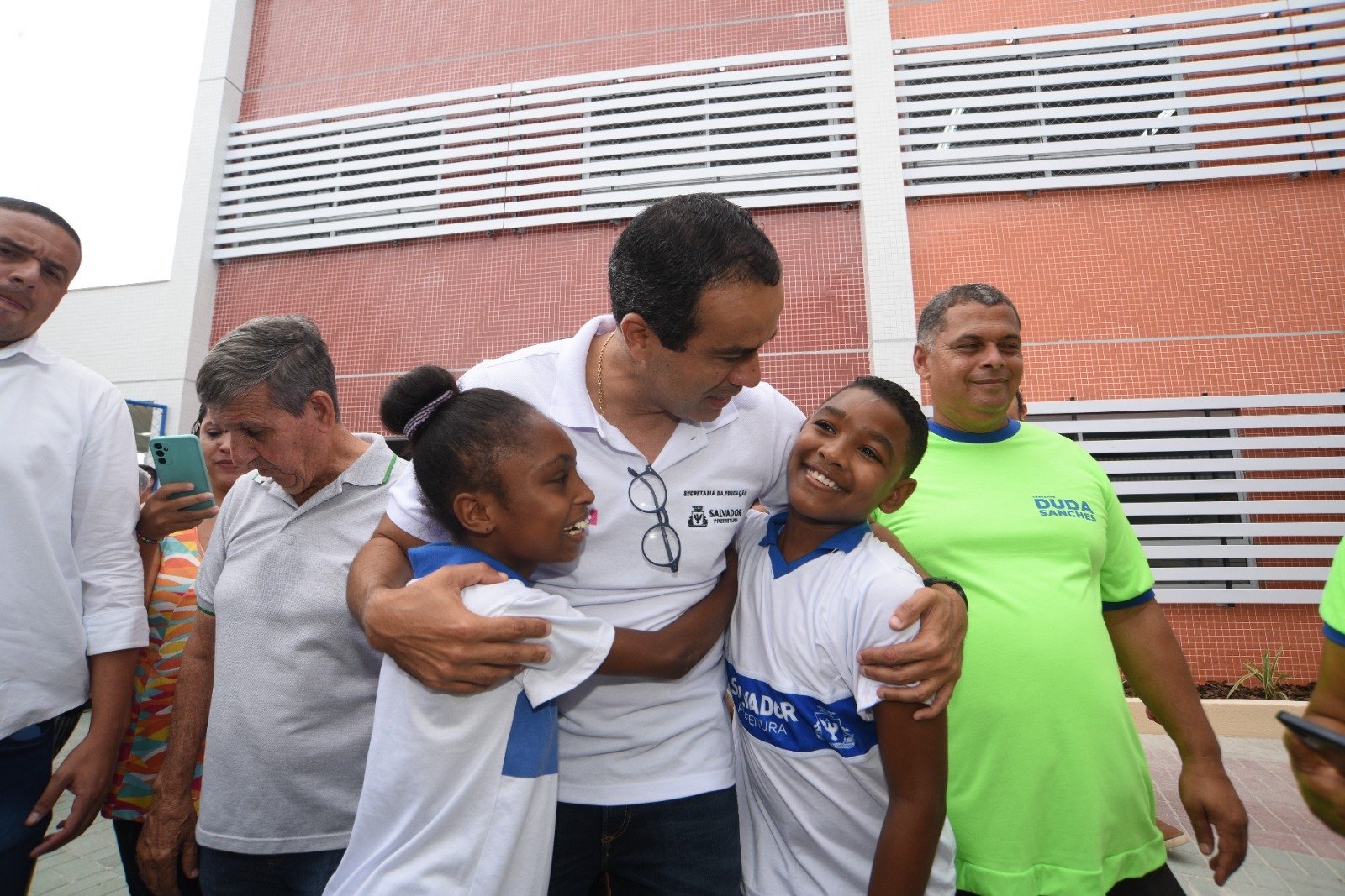 Jornal Correio Aprender Prefeito Bruno Reis Visita Escolas Durante