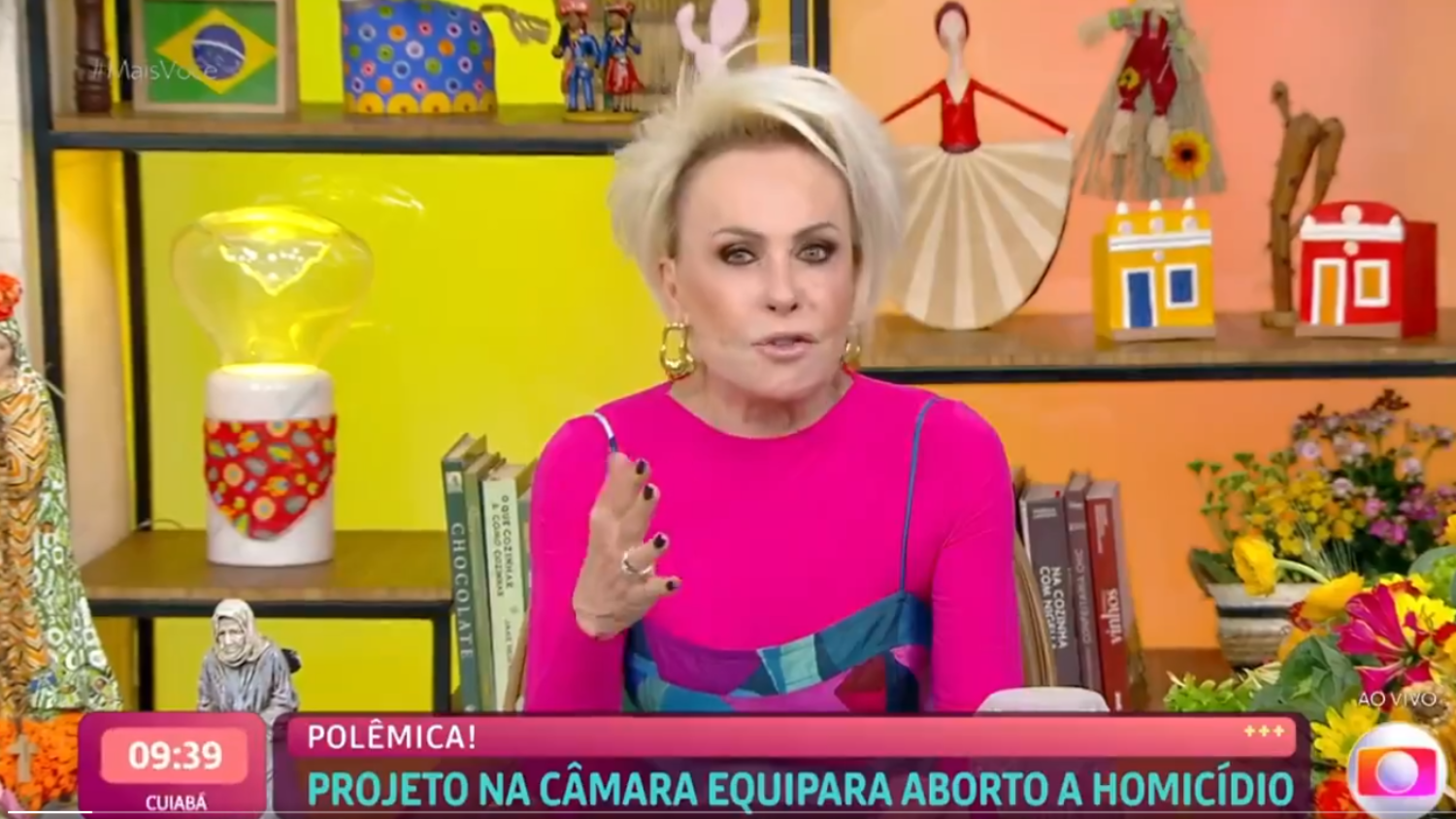 Jornal Correio Ana Maria Braga Se Revolta PL Antiaborto Por