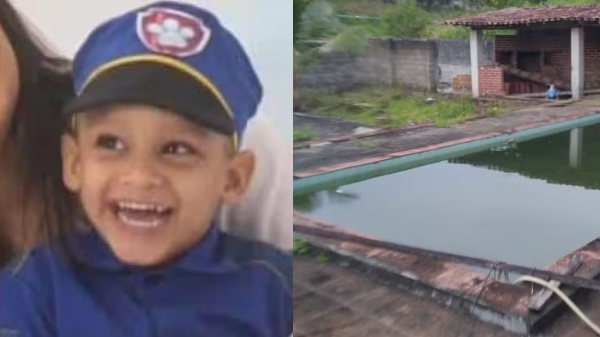 Jornal Correio Menino de três anos morre afogado após cair em piscina