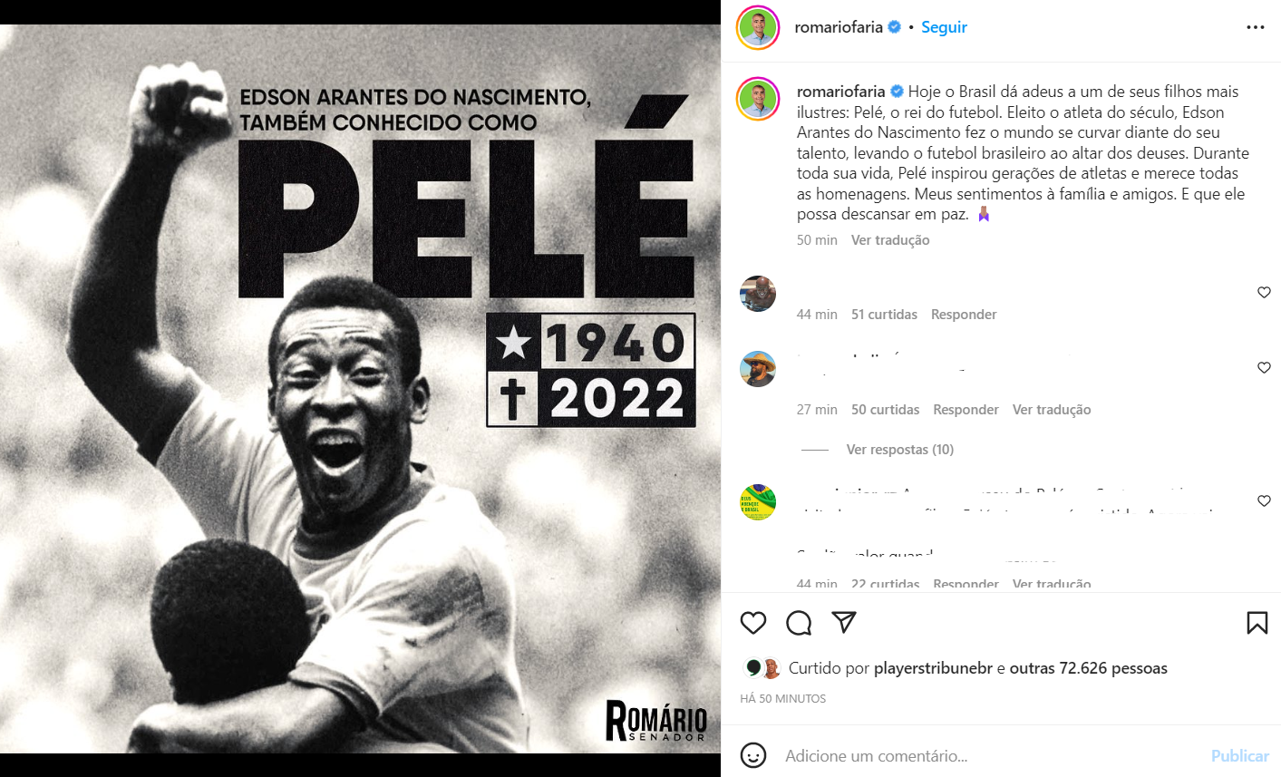 Pelé: o Brasil despede-se do maior jogador de futebol de todos os tempos