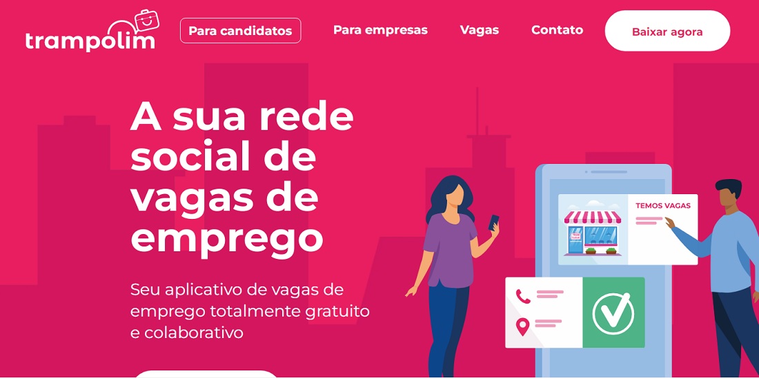 Melhor app de empregos gratuito do Brasil