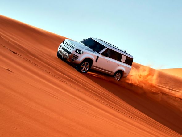 O utilitário tem uma enorme capacidade off-road