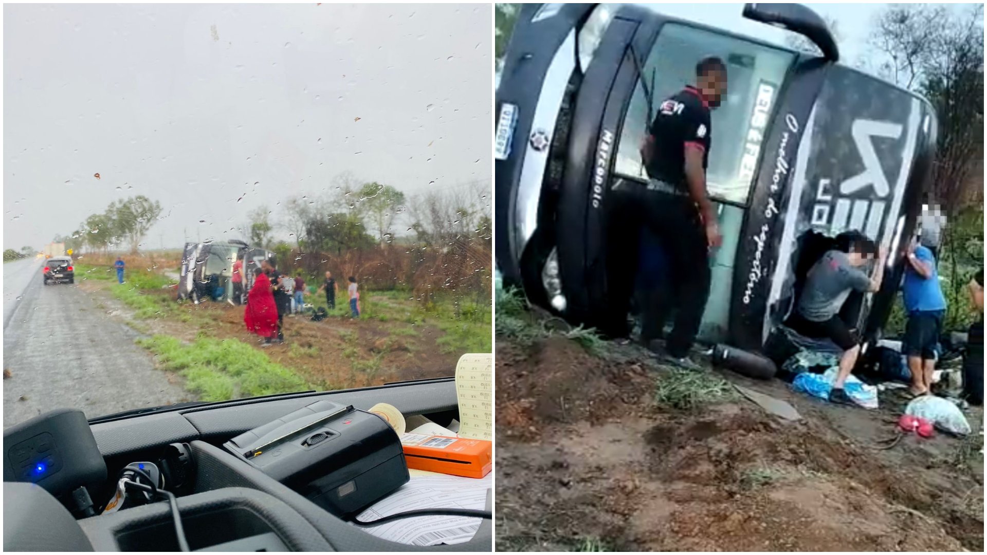 Jornal Correio | Kevi Jonny e Sthe Matos sofrem acidente de ônibus no  interior da Bahia