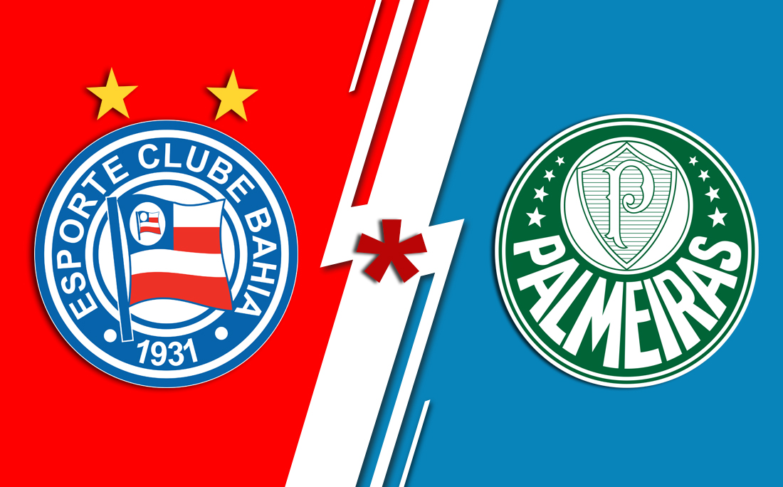 Bahia x Palmeiras – onde assistir ao vivo, horário do jogo e escalações