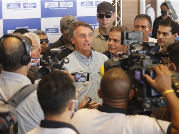 O presidente Jair Bolsonaro cumpriu agenda pública em Salvador durante todo o dia  por Marina Silva/CORREIO