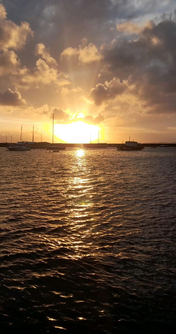 Pôr do sol na Ribeira por Maikon Douglas/divulgação