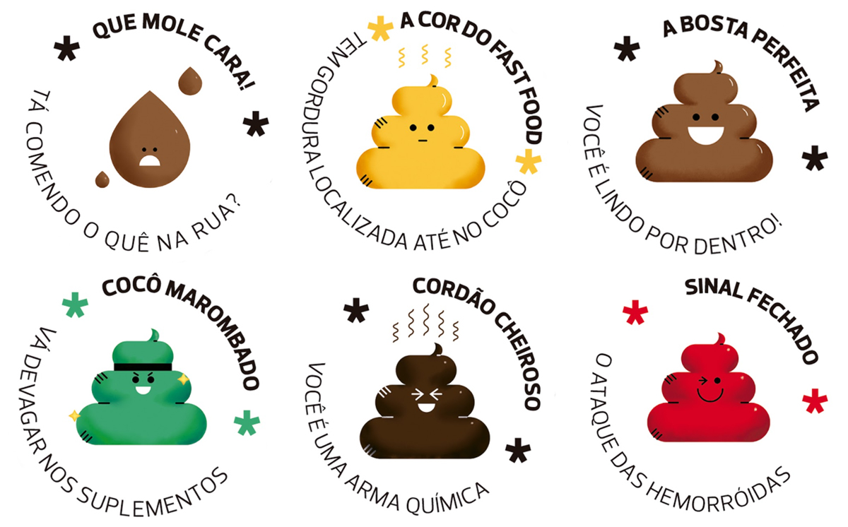 Verde, marrom, preto, vermelho: o que significa a cor do cocô de