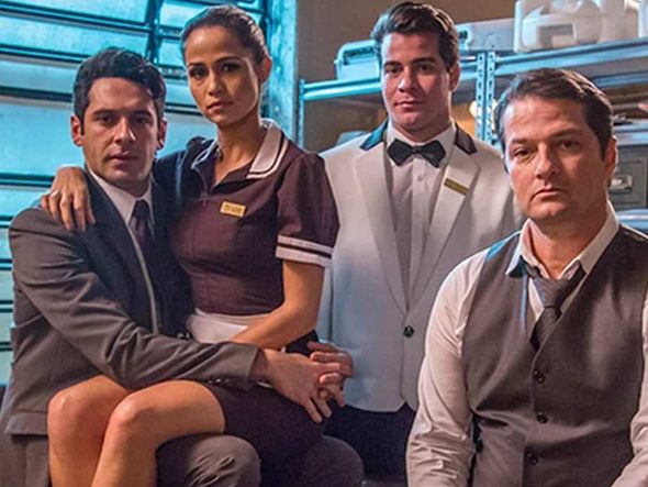 A trama da próxima novela gira em torno do assalto feito por funcionários de um hotel por TV Globo/divulgação