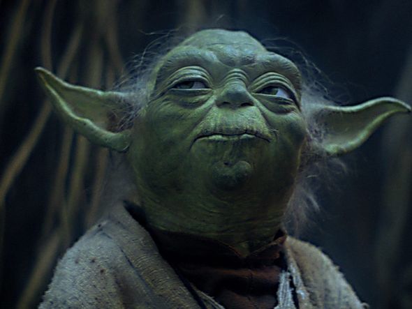 O mestre jedi Yoda
