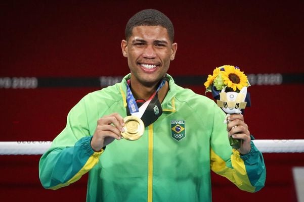 Palavrões deram sorte: Hebert Conceição levou o ouro em Tóquio por Foto: Wander Roberto/COB