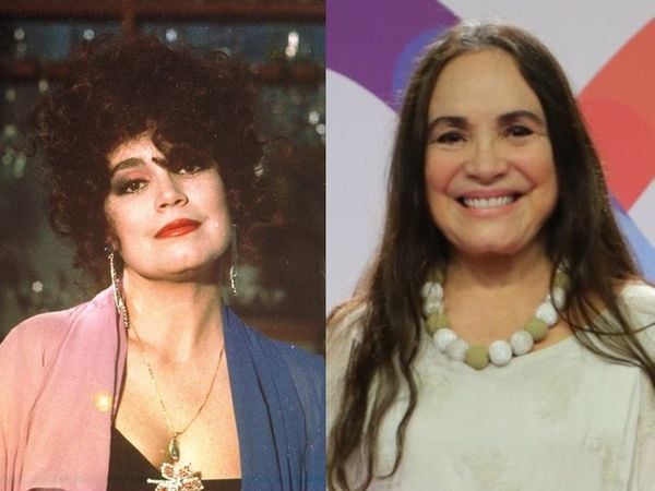 Regina Duarte é a fogosa Porcina por TV Globo