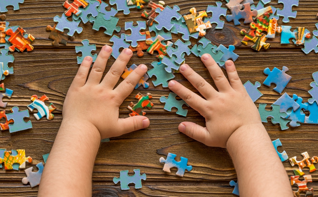 Crianças Brinquedos Educativos Emoção Mudar Expressões Puzzles