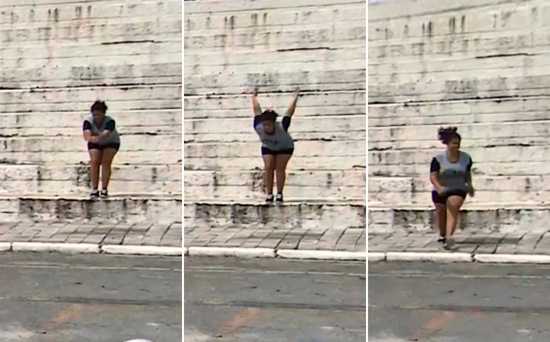 Parkour de Taubaté': novo esporte vira meme e rende comparações com grávida  Em janeiro de 2012, Maria Verônica Vieira levou ao mundo o nome de sua  cidade. A façanha de - iFunny Brazil