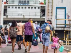 Imagem - Ferry-boat suspende travessia de veículos pesados e motos devido ao mau tempo