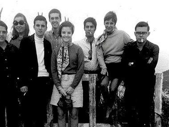 André Setaro e familiares no Cristo Redentor, em 1968. por Acervo de família/Divulgação