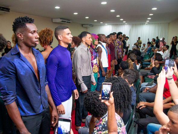 Desfile do estilista Jorge Andrade com modelos da Xtreme Model por @DJFranklinMattos