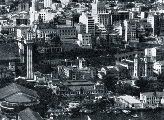 Fotografia aérea de Anthony Roy Worley, publicada em 1959 por Foto: Coleção História do Brasil de Pedro Calmon