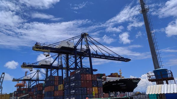 Tecon conclui obras de ampliação em abril por Foto: Donaldson Gomes