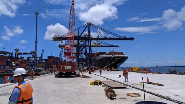 Tecon conclui obras de ampliação em abril por Foto: Donaldson Gomes