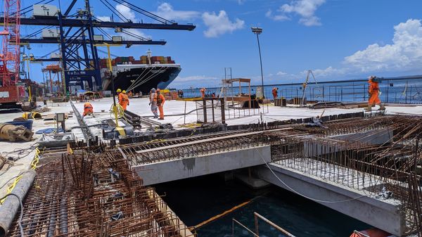 Tecon conclui obras de ampliação em abril por Foto: Donaldson Gomes