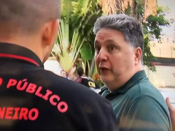 O ex-governador Garotinho é preso em operação do MP e da Coordenadoria de Segurança e Inteligência por Reprodução/TV Globo