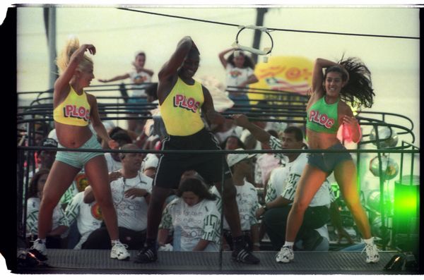 É o Tchan, 1998 por Welton Araújo/Arquivo Correio