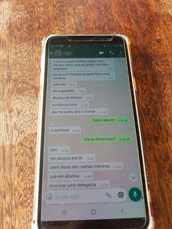 Genro quem contou à sogra sobre estupros [passe para o lado] por Foto: Tailane Muniz/CORREIO