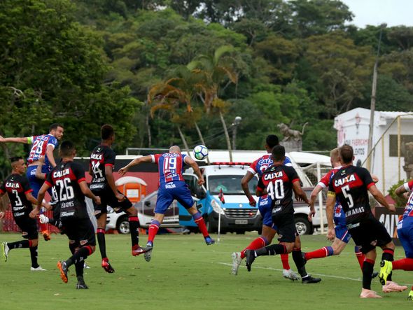 Nilton marcou seu primeiro gol pelo Bahia no Ba-Vi por Felipe Oliveira / EC Bahia