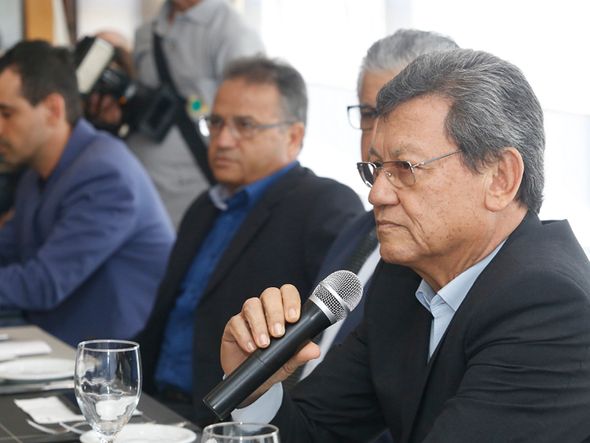 Raul Menezes, presidente do Sindcosmetic-BA por Foto: Marina Silva/CORREIO