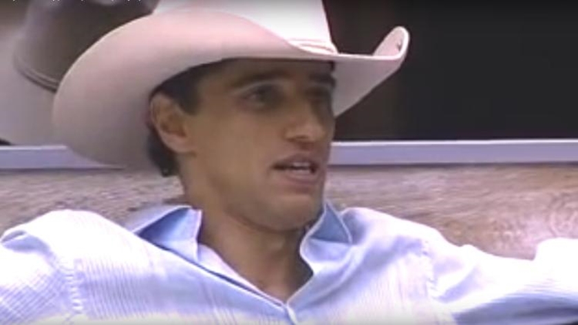 Derrotado por Analy no paredão com 85% da rejeição popular, Alberto Cowboy não foi bem visto pelo público por se tornar inimigo de Diego Alemão, o vencedor do BBB7 por Foto: TV Globo/Divulgação