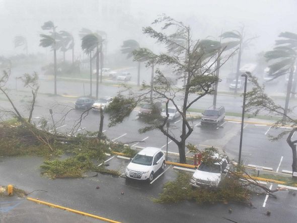 Furacão Maria chega a Porto Rico por AFP
