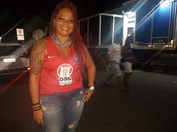 Aline Conceição quer que reconhecimento esteja em todos os estádios por Tailane Muniz/CORREIO