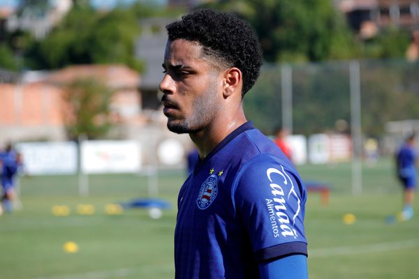 Matheus Bahia por Felipe Oliveira/EC Bahia