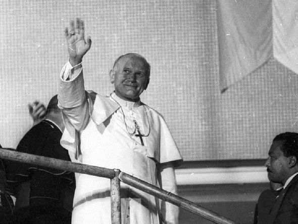 João Paulo II esteve em Salvador em julho de 1980 por Arquivo/CORREIO