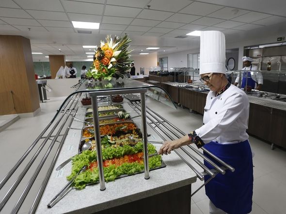 Novo restaurante já está pronto para receber funcionários por Foto: Marina Silva/CORREIO