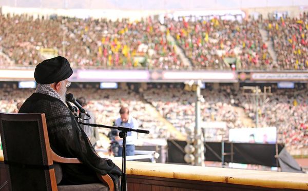 Khamenei acumulava as funções de líder político e religioso por HO / KHAMENEI.IR / AFP