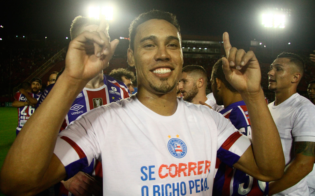 Edigar Junio marcou 2 gols  por Foto: Mauro Akin Nassor/CORREIO