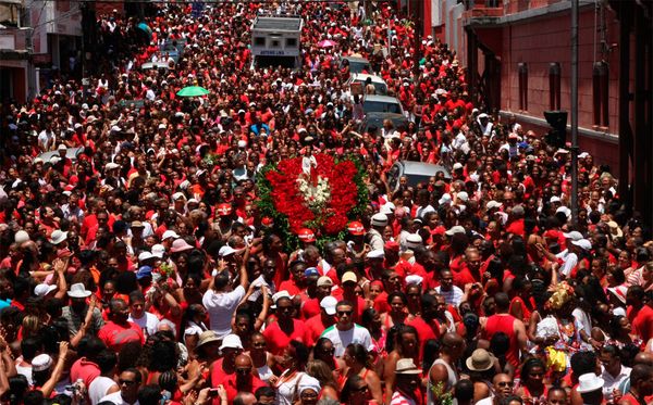 Festa de Santa Bárbara, que acontece no dia 4 de dezembro por Foto: Arquivo CORREIO