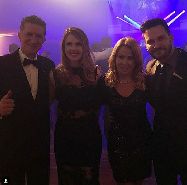 Marco Augusto e Zilu em almoço com amigos  por Foto: Reprodução/Instagram