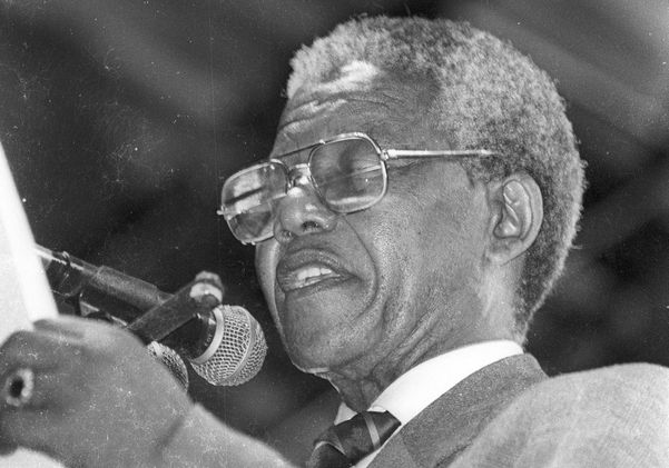 Nelson Mandela veio para a capital baiana em 5 de agosto de 1991