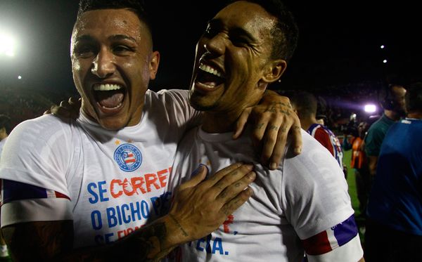 Edigar Junio durante passagem com a camisa do Bahia por Foto: Mauro Akin Nassor/CORREIO