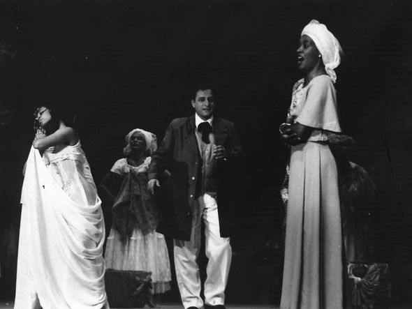 Inácio de Nonno e Elizeth Gomes interpretaram Lourenço e Lídia, na primeira versão, de 1995 por Foto: Edson Ruiz/Arquivo Correio