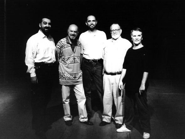 Paulo Dourado, Júlio Medaglia, Paulo Novais, Ildásio Tavares e Carlos Moraes estava à frente da versão de 1995 por Foto: Isabel Gouvêa/Divulgação