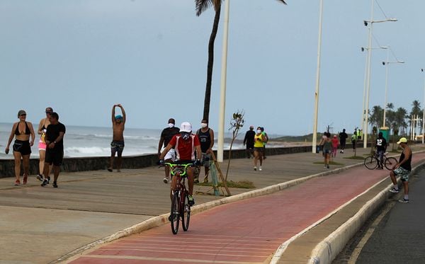 Praia do Jardim de Alah por Arisson Marinho/CORREIO