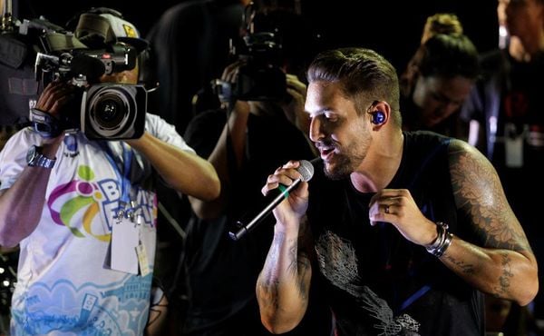 Felipe Pezzoni da Banda Eva 