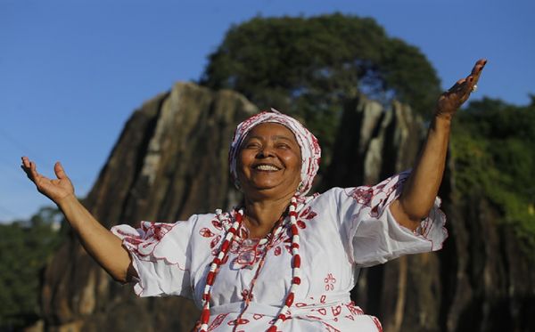 Mãe Branca de Xangô: 'A Pedra de Xangô não pode esfriar'.  por Foto: Marina Silva/ CORREIO